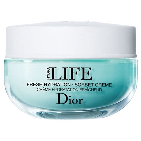 dior hydra life sorbet crème|Dior hydra life close up.